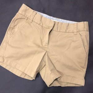 JCrew khaki chino shorts